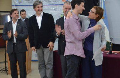 El Banco Tierra del Fuego premio a Mat�as Razza