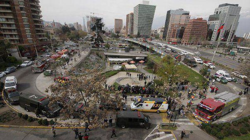 Aclaran que no hay argentinos entre los heridos en el atentado en Chile