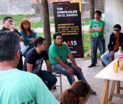 �Los vecinos nos piden seguridad y la salud�  