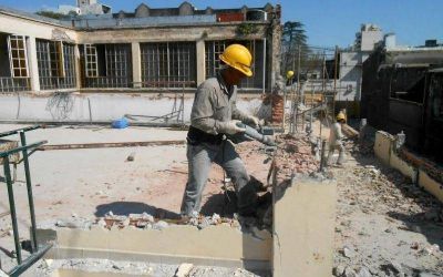 A buen ritmo avanzan los trabajos preliminares del edificio propio del Instituto 12 de Santa Fe