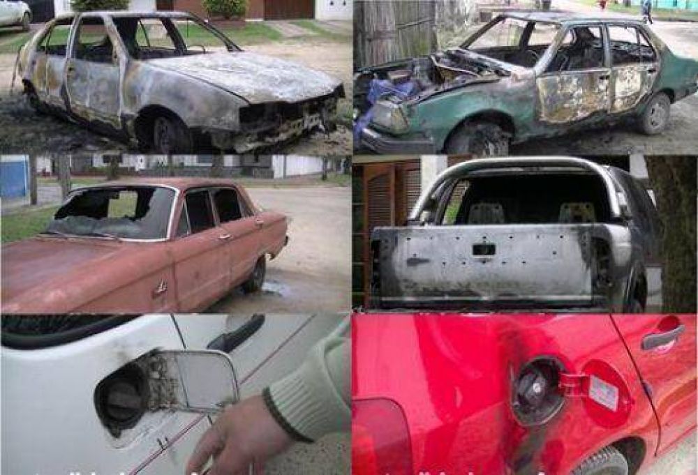 Una banda de quemacoches acecha en la localidad de Esquina