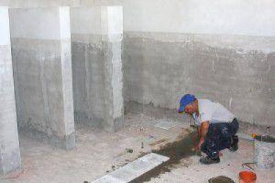 Se inauguran hoy los nuevos ba�os de la escuela 1