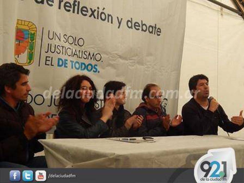 La Diputada Marisol Merquel particip� de un acto justicialista en Punta Alta