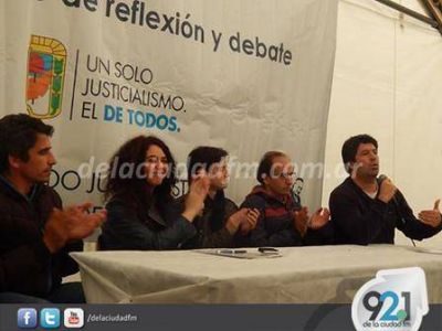 La Diputada Marisol Merquel particip� de un acto justicialista en Punta Alta