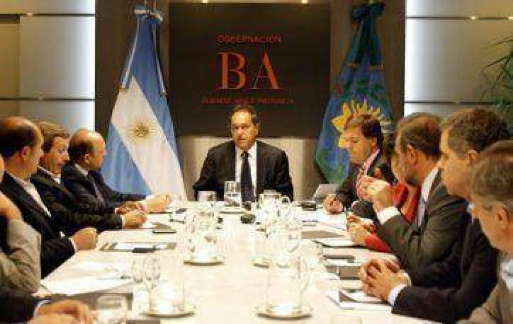 El campo y Scioli, cara a cara