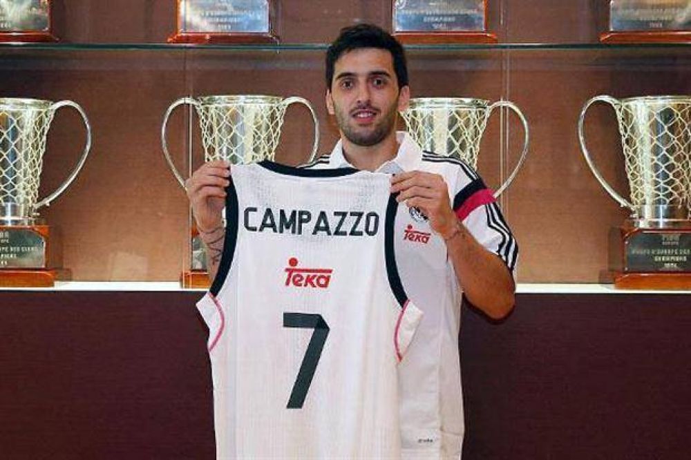 Tras el adi�s del Mundial, Facundo Campazzo fue presentado en Real Madrid: 