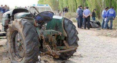 Monte Caseros: Un ni�o cay� de un tractor y lo pas� por encima