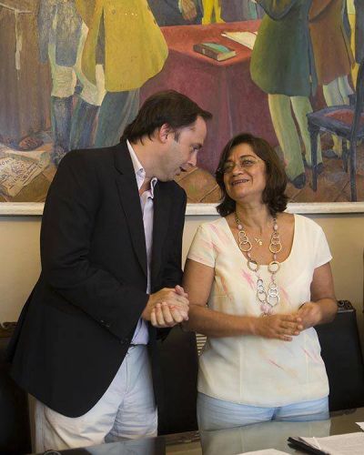 La Gobernadora se reuni� con Mera por las conclusiones de los foros Catamarca del Futuro