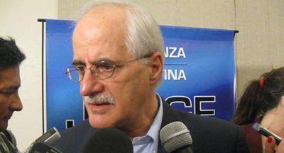 Taiana: �no veo un proyecto s�lido en la oposici�n�