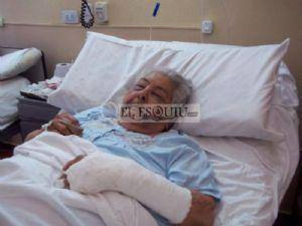 Anciana fue asaltada y golpeada ferozmente