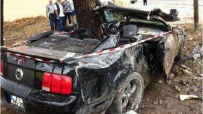 Un jugador argentino choc� en Portugal y se salv� de milagro