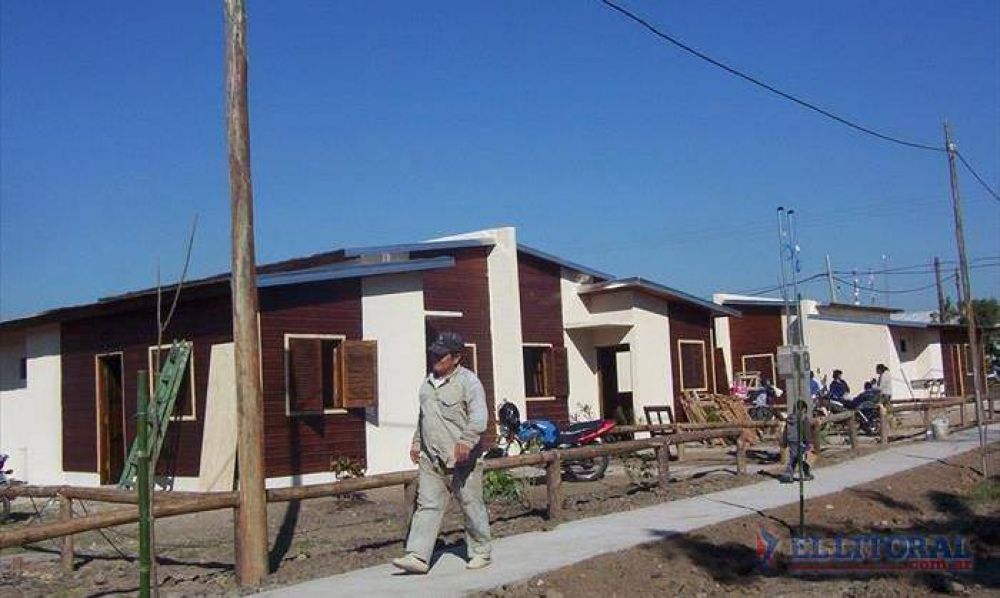 La Chola: finalizaron 18 casas y alistan nuevo plan habitacional