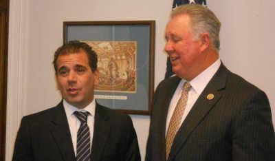 Ritondo junto a congresistas norteamericanos