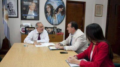 L�pez y Morghenstein destacaron los avances de la obra p�blica