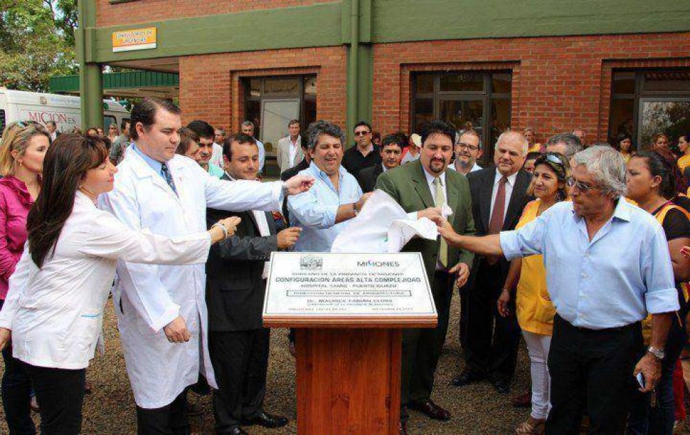 En el aniversario de Iguaz�, Closs inaugur� el cuarto hospital de alta complejidad de Misiones