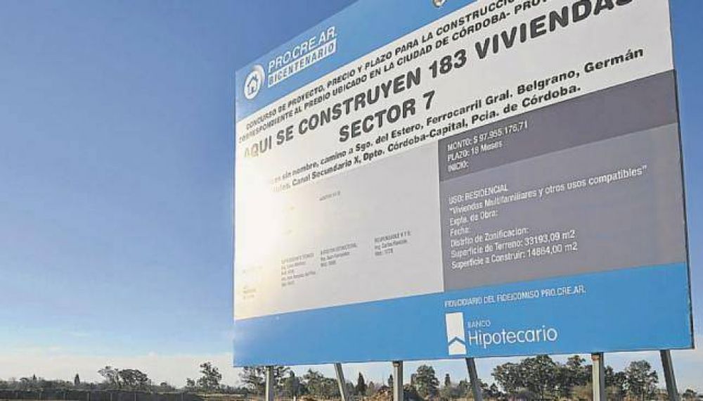 Barrios Procrear, otro paso en el Concejo