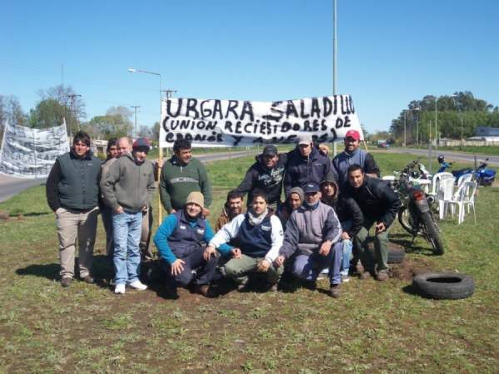 Transportistas de URGARA realizan medida de fuerza en Ruta 205
