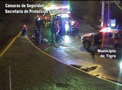 Detienen en Tigre a dos delincuentes tras la persecuci�n de una moto robada 