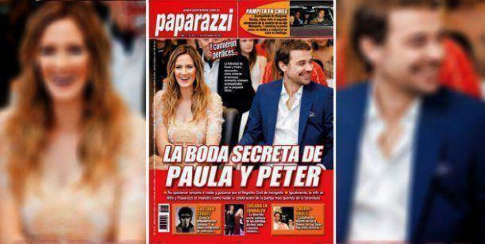 La intimidad del casamiento de Paula Chaves y Pedro Alfonso