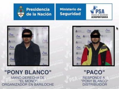 Detuvieron a los cabecillas de la banda narco que operaba en Bariloche