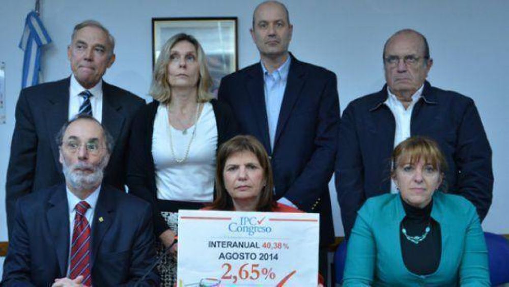 Inflaci�n Congreso: fue de 2,6% en agosto y suma una tasa interanual de 40,3%