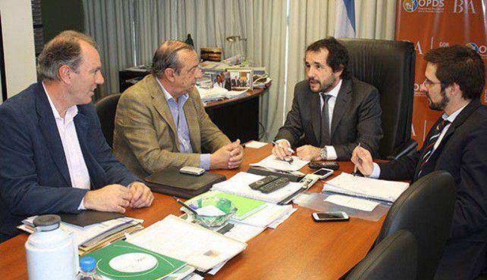 S�nchez gestion� obras ambientales en La Plata