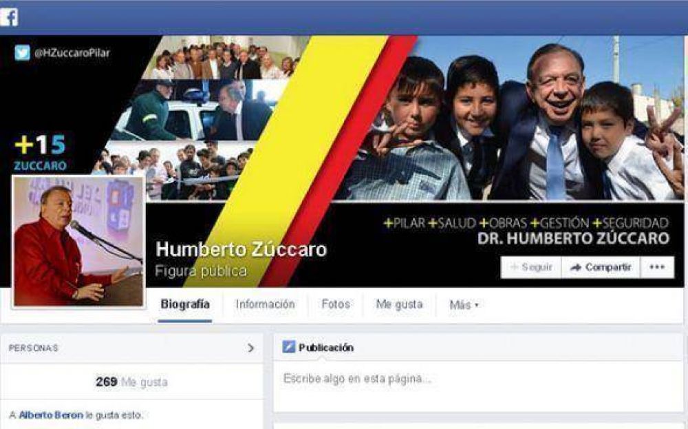 El intendente Humberto Zccaro desembarc en las redes sociales