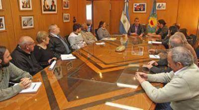 Ferraresi se reuni� con las nuevas autoridades de la FUSFA