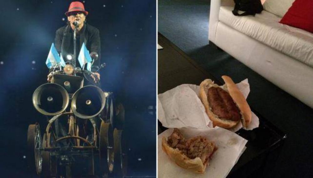 Los choripanes de Arjona, el dato de color que estall� en las redes sociales