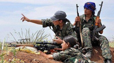 El arma secreta del ej�rcito femenino que acosa al Estado Isl�mico en el norte de Irak