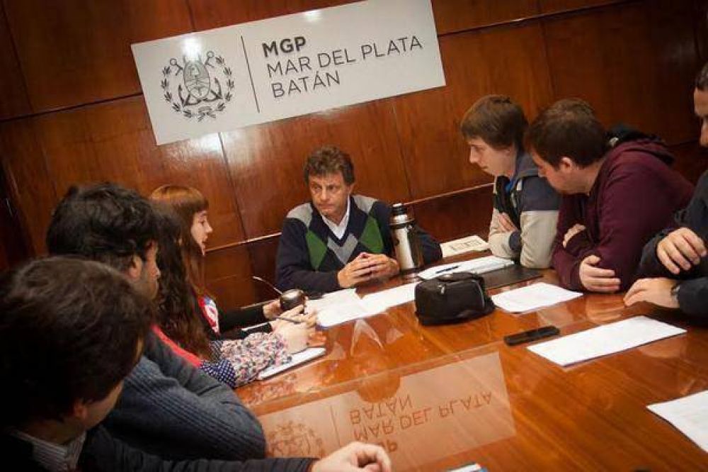 El intendente se reuni� con la conducci�n de la FUM