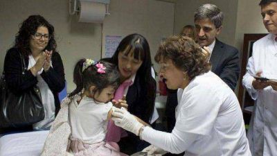 Funciona el vacunatorio en el Hospital �N�stor Kirchner�