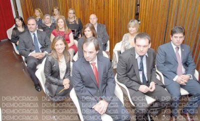 En un emotivo acto, asumieron las nuevas autoridades del Colegio de Escribanos