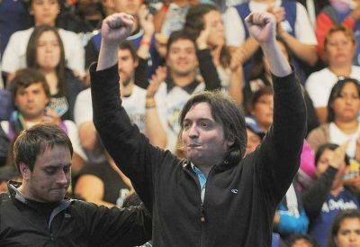 M�ximo breg� por otro mandato de CFK