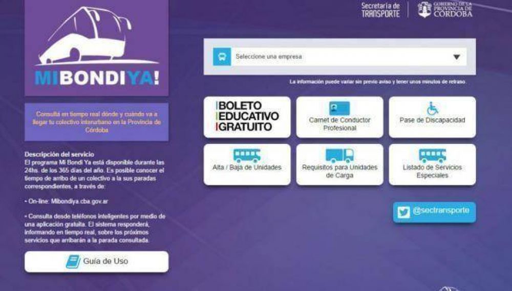 Ya est� operativo Mibondiya