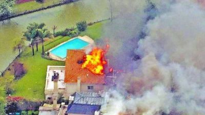 �Lo vi caer, ven�a en picada, la explosi�n fue tremenda�