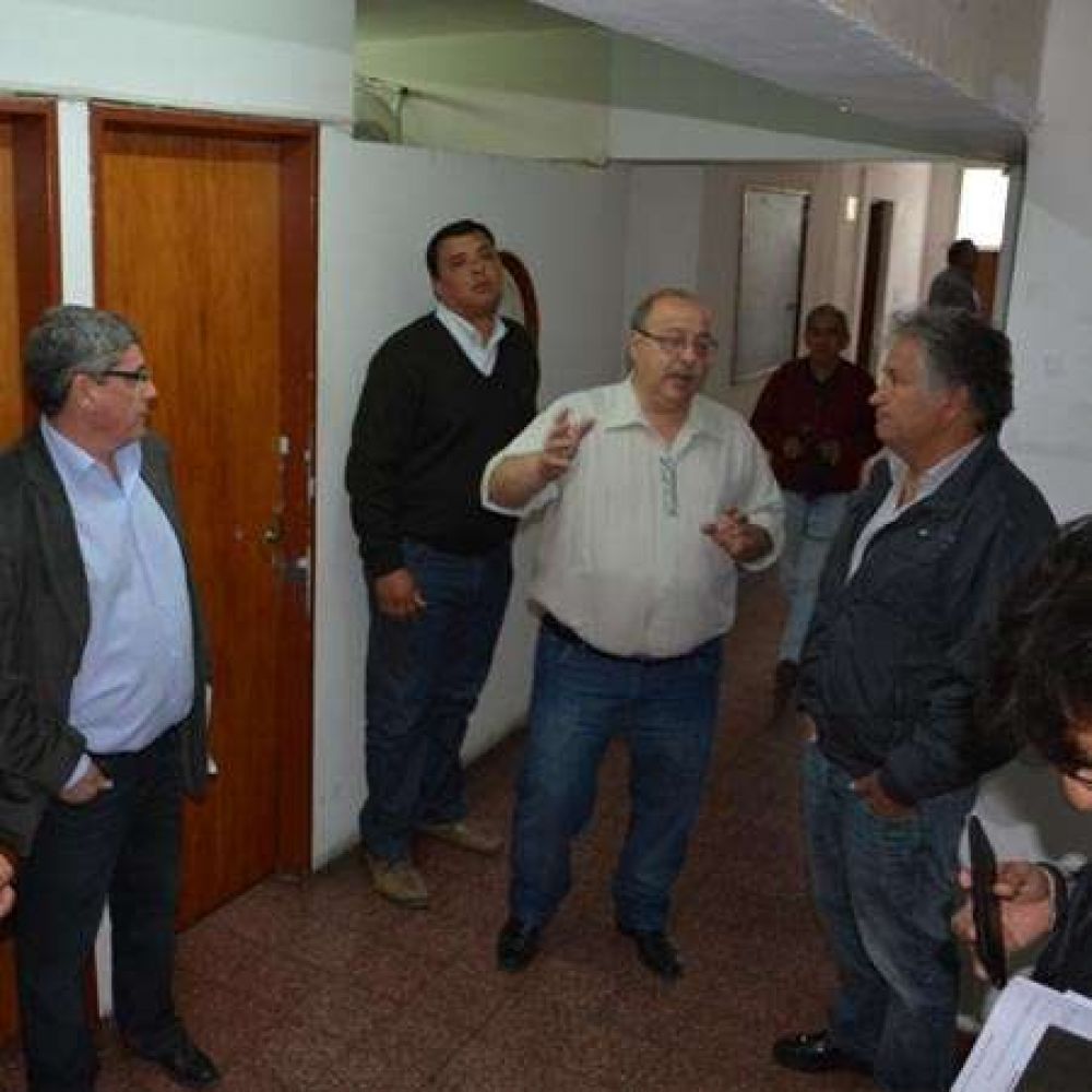 Bosetti y Solorza visitaron las instalaciones de Radio y Televisin Riojana