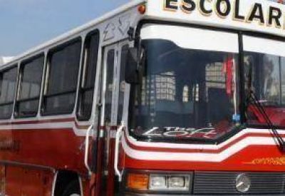 Restablecieron el servicio de transporte escolar