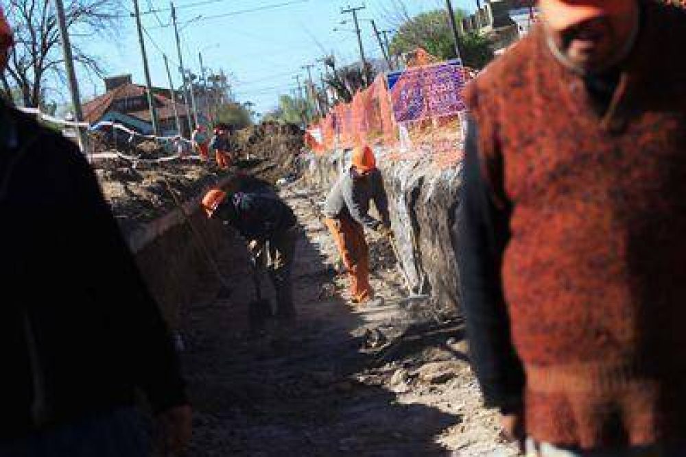 Anuncian fuerte inversi�n para la construcci�n de nuevos desag�es