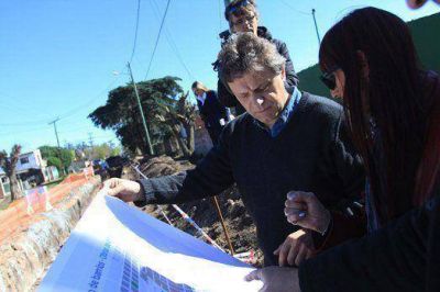 28 Millones m�s para continuar obras en los barrios de Mar del Plata