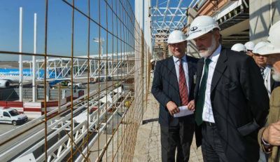 Se ejecutan obras de ampliaci�n en el Aeropuerto Internacional Francisco Gabrielli
