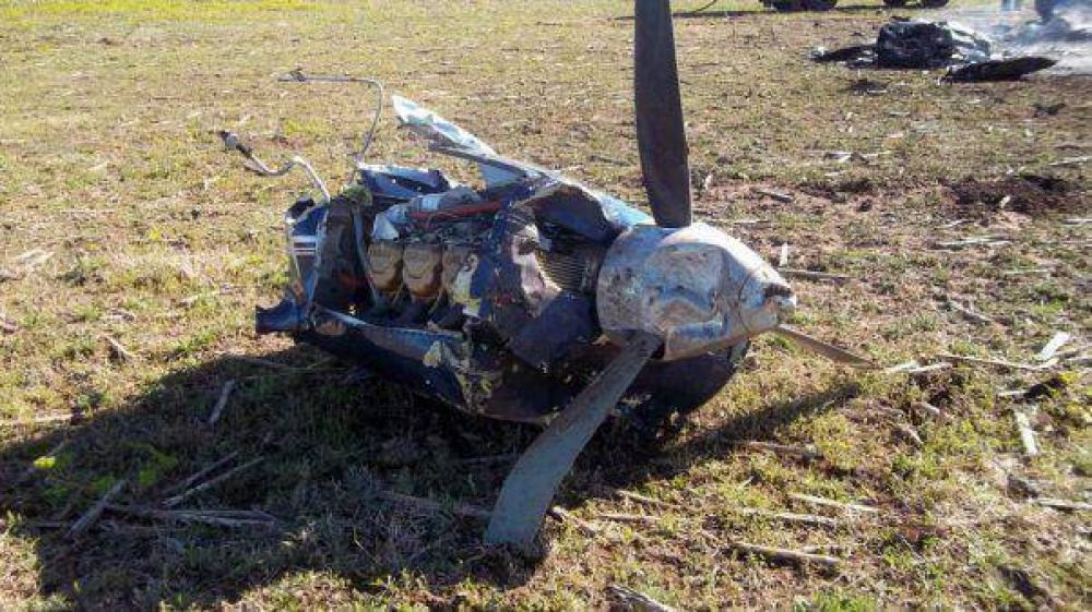Falleci� el piloto de la avioneta que cay� en General Villegas