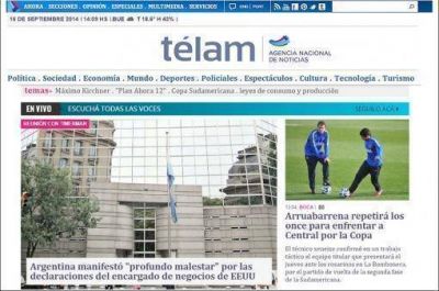 T�lam, entre las 10 p�ginas web de noticias m�s vistas de Argentina