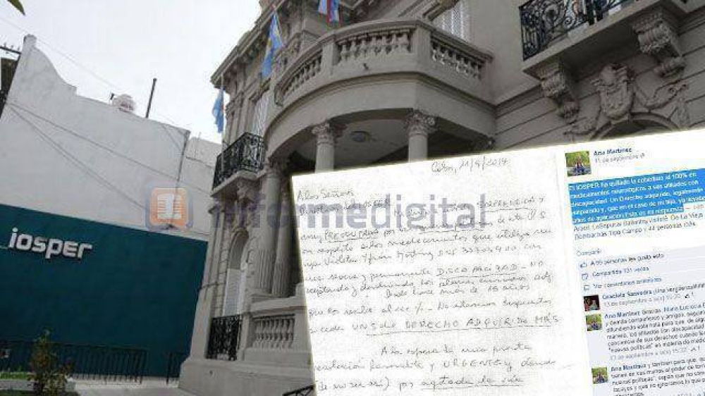 Conmueve las redes el reclamo de una madre al Iosper	