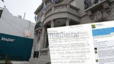 Conmueve las redes el reclamo de una madre al Iosper	
