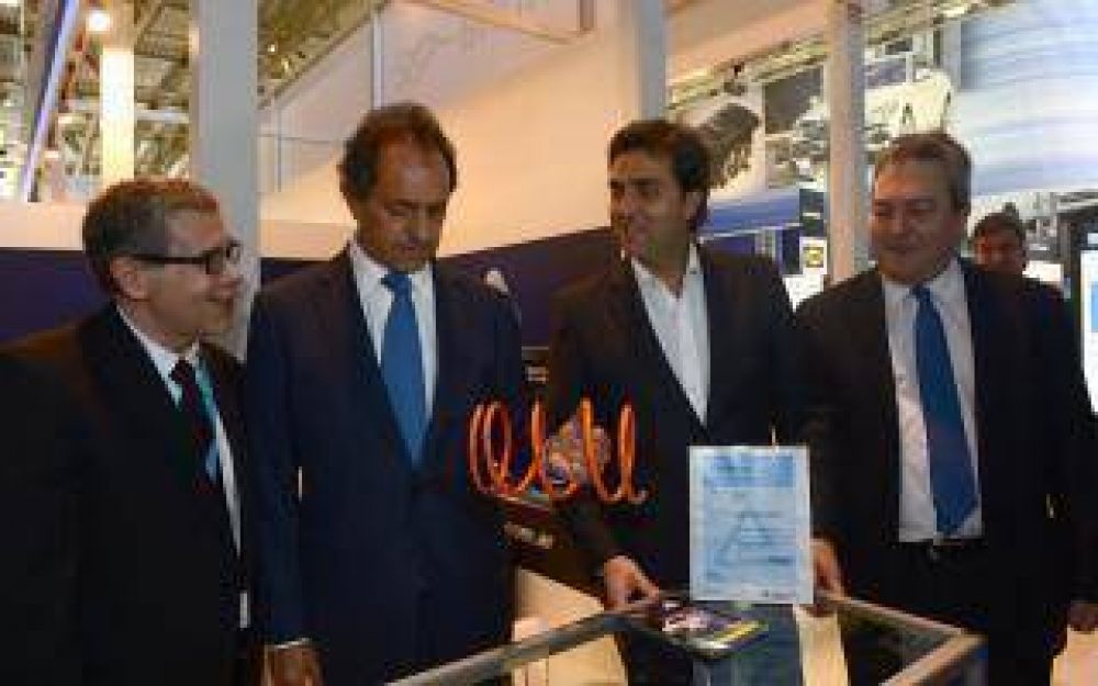 Scioli particip� en Alemania de la inauguraci�n de Automechanika 2014