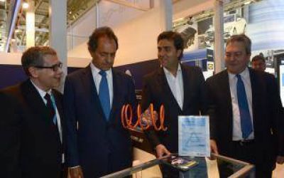 Scioli particip� en Alemania de la inauguraci�n de Automechanika 2014