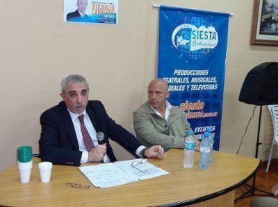 Canaletti disert� sobre seguridad invitado por el STMVL en Olivos