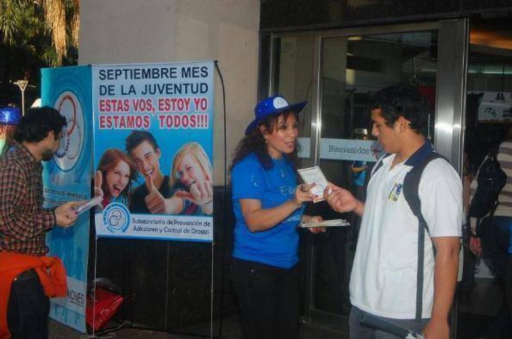 Contin�a el programa de prevenci�n de adicciones en los boliches