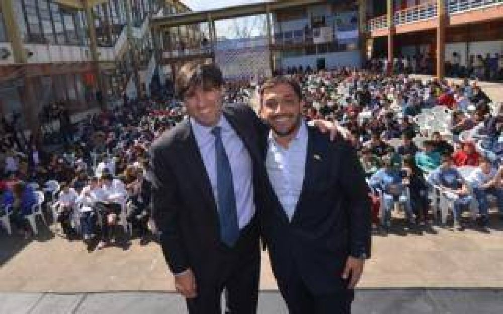 Berazategui: Bossio y Mussi encabezaron un acto juntos